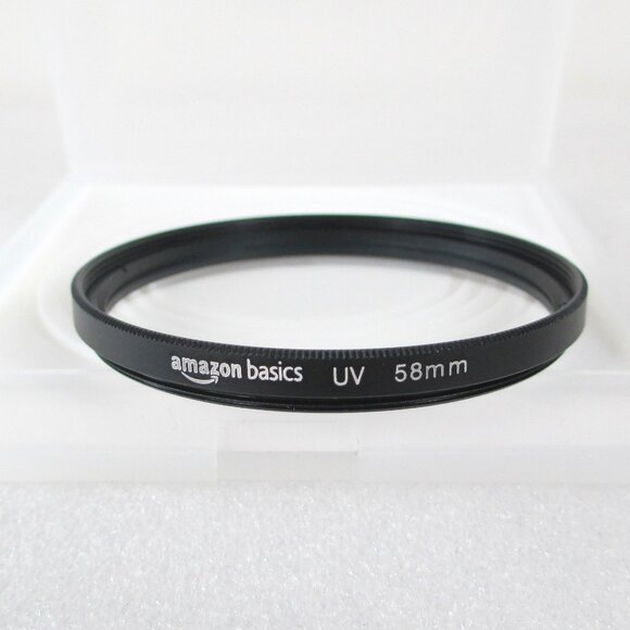 AMAZON BASICS 58MM UV LENS FILTERS CAPS - Picture 2 of 8
